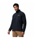 Columbia Ανδρική Ζακέτα Jasper Ridge Pebbled Full Zip Fleece  Black- tokatlis.gr