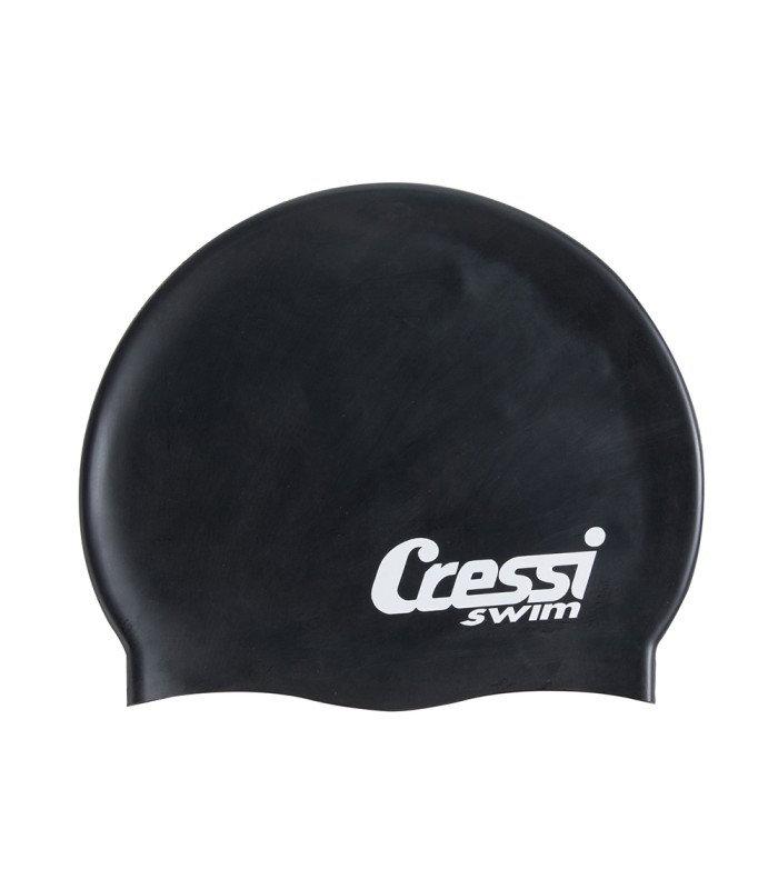 CRESSI Silicone Cap Adult Black / Σκουφάκι σιλικόνης για κολύμβηση - tokatlis.gr