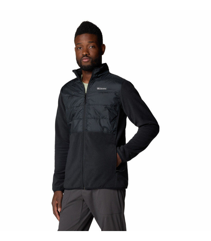 Columbia Ανδρική Ζακέτα Basin Butte Full Zip Fleece II  Black- tokatlis.gr