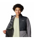 Columbia Ανδρική Ζακέτα Basin Butte™ Full Zip Fleece II  City Grey, Black- tokatlis.gr