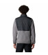 Columbia Ανδρική Ζακέτα Basin Butte Full Zip Fleece II  City Grey, Black- tokatlis.gr