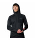 Columbia Ανδρική Ζακέτα Triple Canyon Grid Fleece Hooded FZ II Black- tokatlis.gr