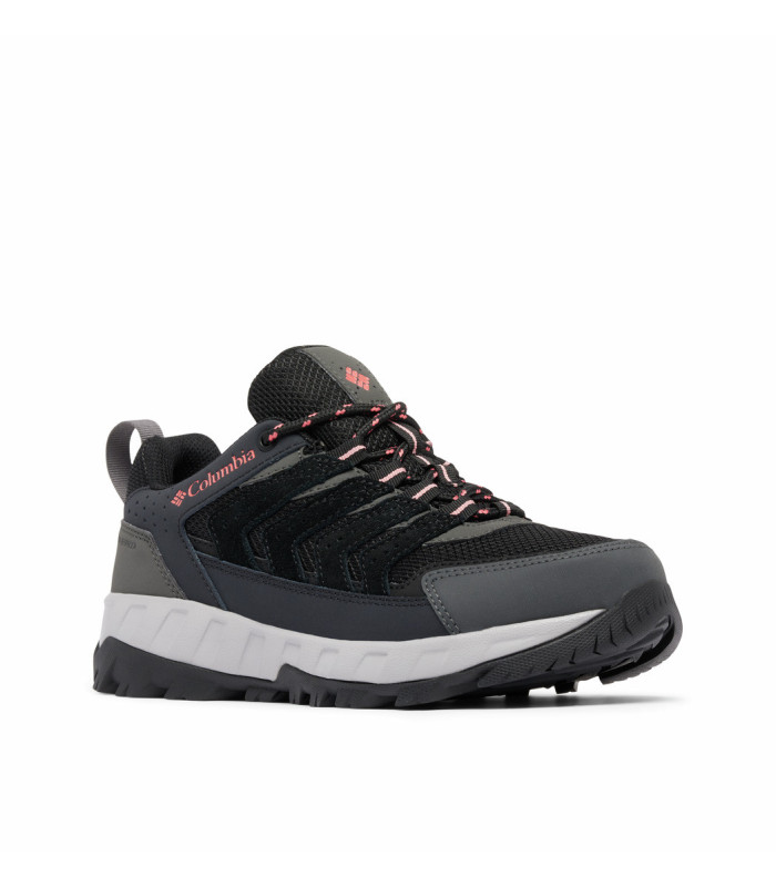 Columbia Γυναικείο Παπούτσι Strata Trail™ Low WP Black/ Juicy- tokatlis.gr