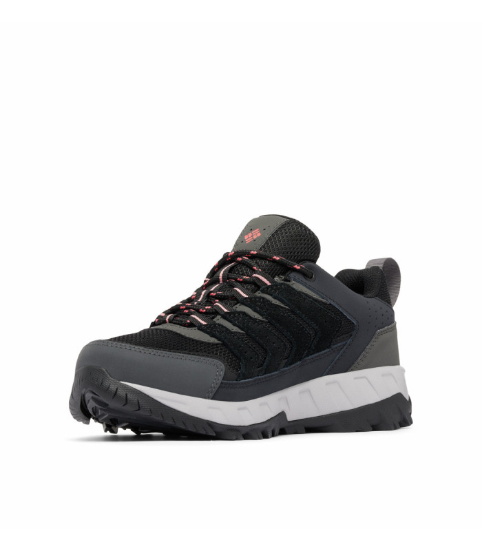 Columbia Γυναικείο Παπούτσι Strata Trail Low WP Black/ Juicy- tokatlis.gr