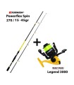 Combo Spinning Robinson Powerflex Spin 270 / 15 - 45 gr + Sensei Legend 4000
