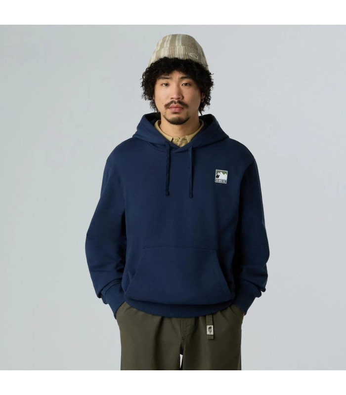 The North Face M Mountain Logo Relaxed Hoodie Summit Navy - tokatlis.gr