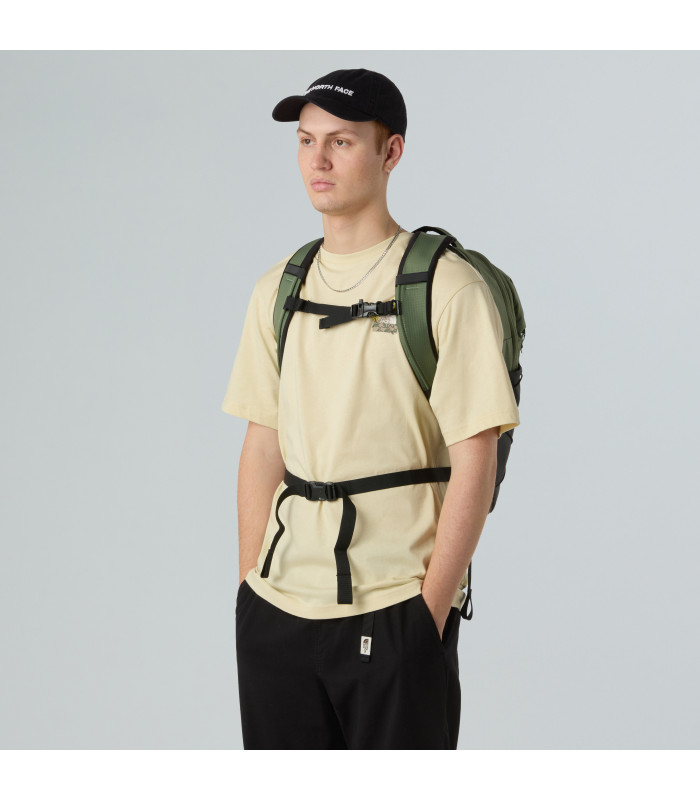 The North Face Borealis Backpack Bark Mist-TNF Black   - tokatlis.gr