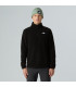 The North Face Ανδρική Μπλούζα Glacier 1/4 Zip Fleece Black - tokatlis.gr