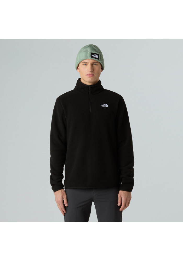 Ανδρική fleece μπλούζα The North Face Glacier 1/4 Zip Fleece με όρθιο γιακά και φερμουάρ στο στήθος