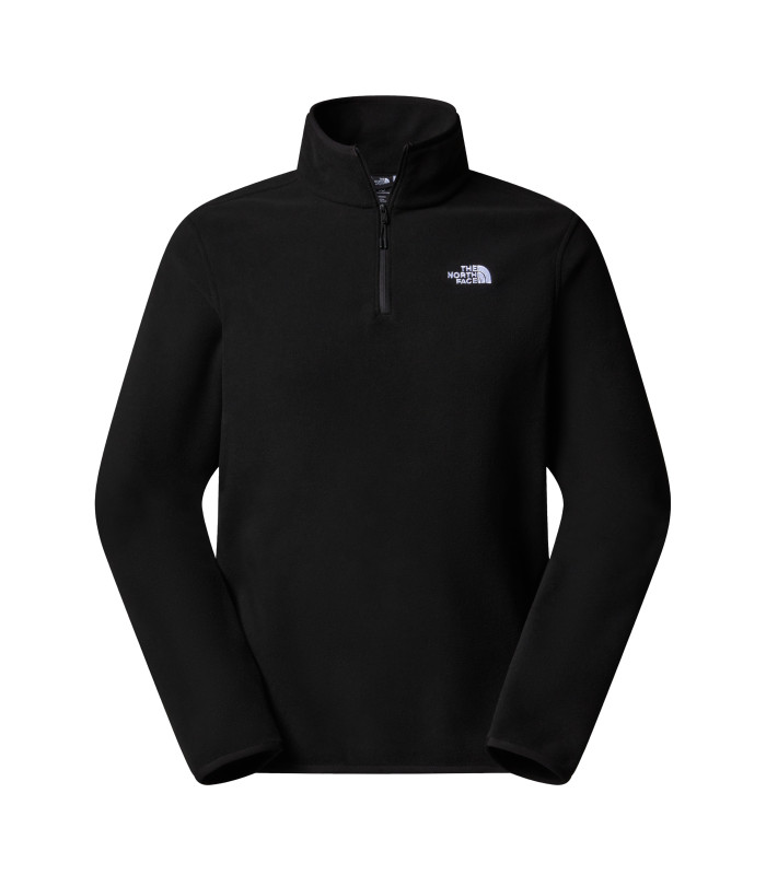 The North Face W Glacier 1/4 Zip Fleece Black - tokatlis.gr