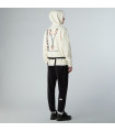 The North Face U Explore Gear Relaxed Hoodie White Dune