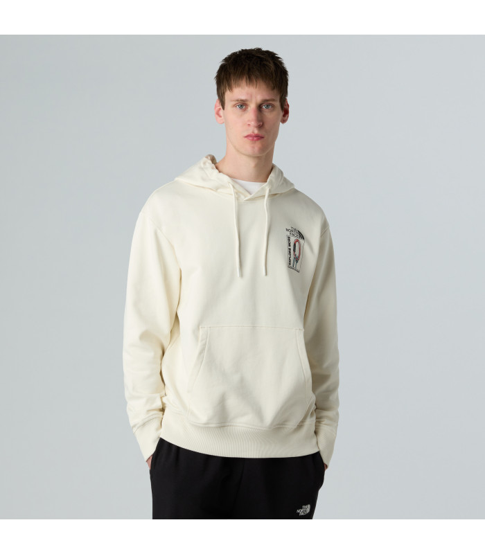 The North Face U Explore Gear Relaxed Hoodie White Dune - tokatlis.gr