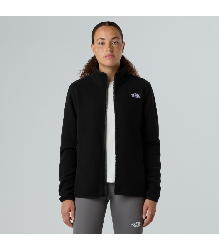 The North Face W Glacier  Full Zip Fleece Black- tokatlis.gr