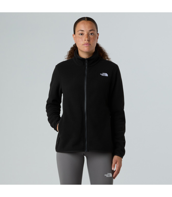 The North Face W Glacier  Full Zip Fleece Black- tokatlis.gr
