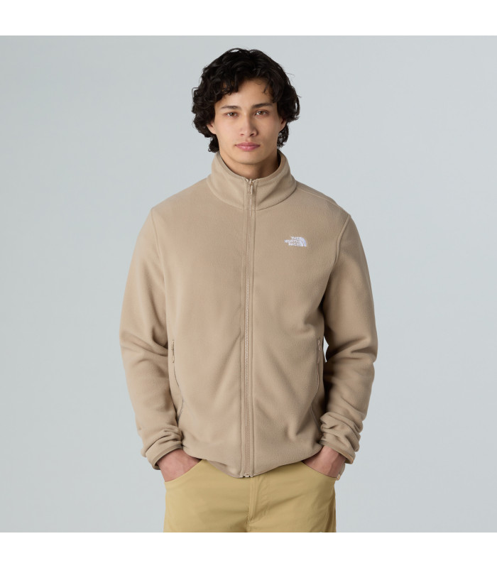 The North Face  M Glacier Fleece Jacket Mushroom Grey - tokatlis.gr