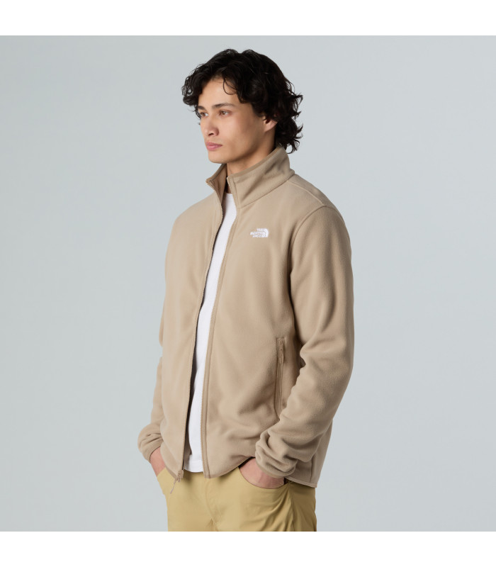 The North Face  M Glacier Fleece Jacket Mushroom Grey - tokatlis.gr