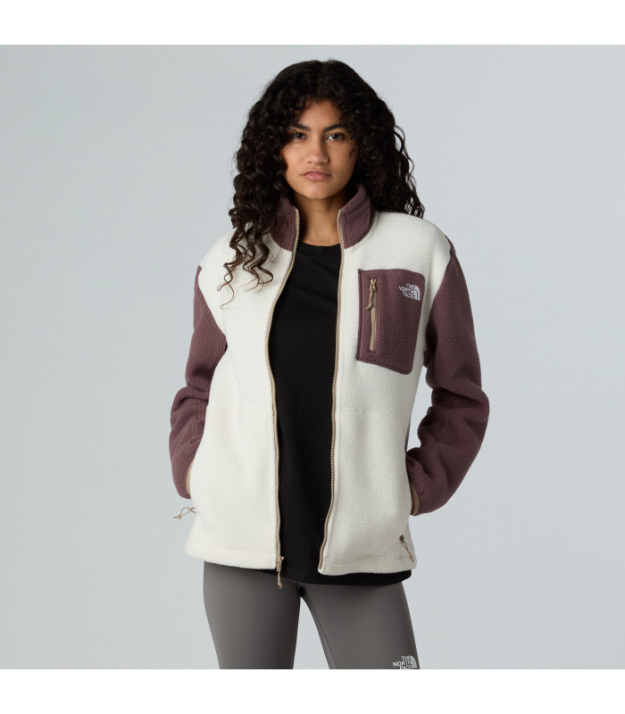 The North Face W Yumiori Full Zip Fleece White Dune/Tawny Quartz-tokatlis.gr