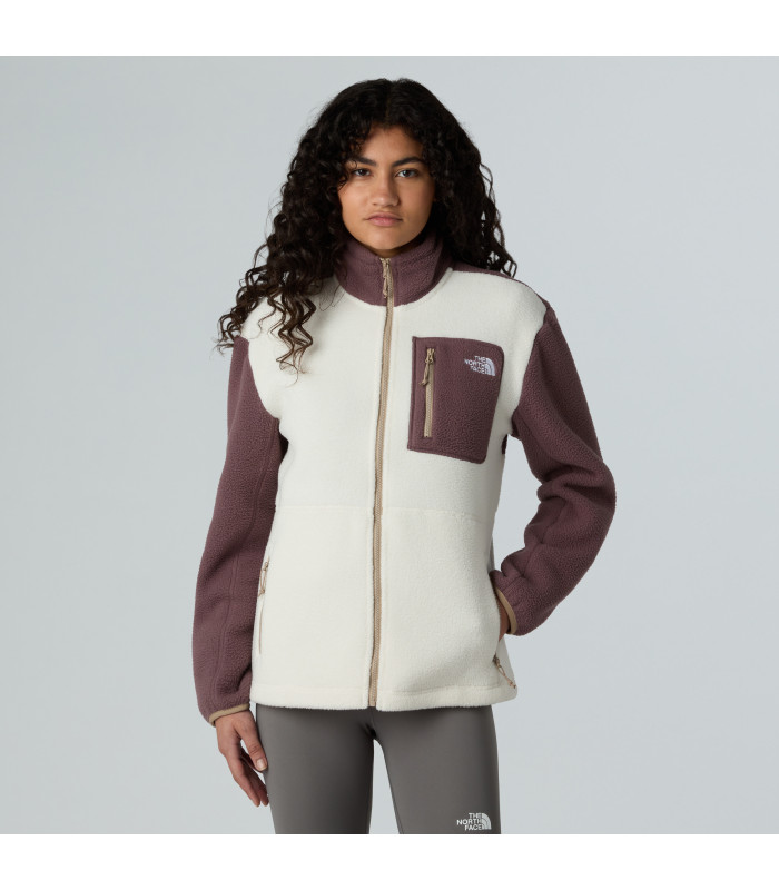 The North Face W Yumiori Full Zip Fleece White Dune/Tawny Quartz-tokatlis.gr