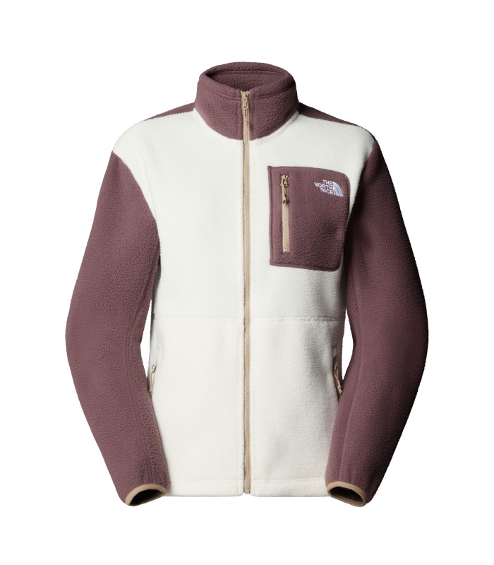 The North Face W Yumiori Full Zip Fleece White Dune/Tawny Quartz-tokatlis.gr