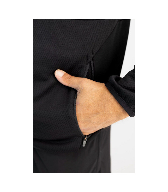 The North Face Ανδρικό Merak Hoodie Full-Zip Fleece Black