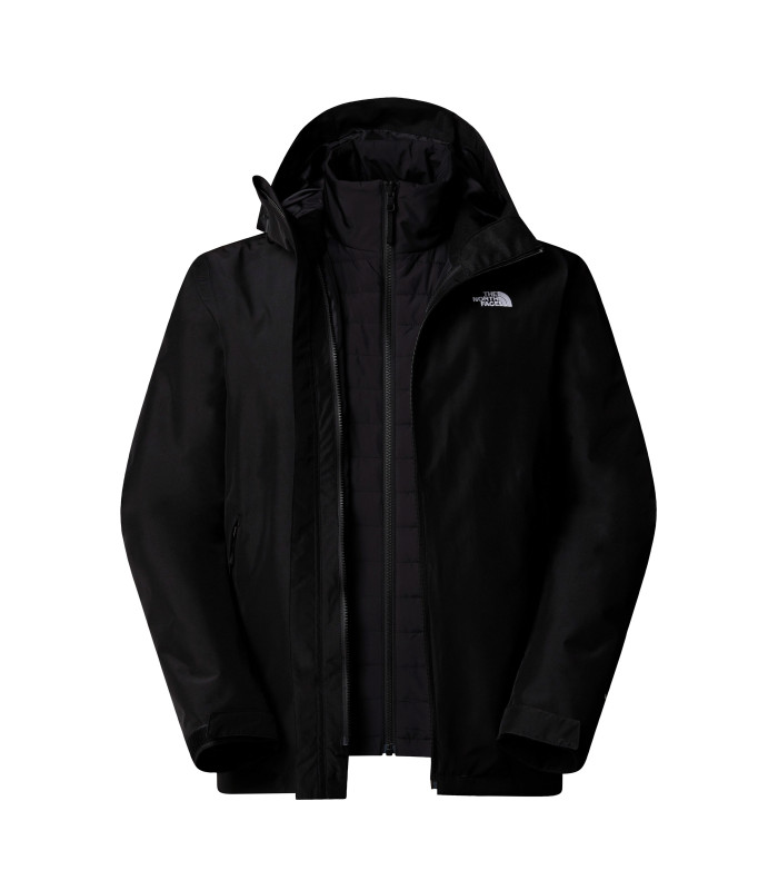 The North Face M Carto Mono Triclimate 3-in-1 Hooded Jacket Black - tokatlis.gr