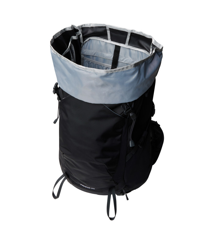 The North Face Terra 55L Ορειβατικό Σακίδιο Black/Grey | tokatlis.gr