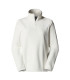 The North Face Γυναικεία Μπλούζα Glacier 1/4 Zip Fleece White Dune - tokatlis.gr