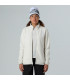 The North Face W Glacier Full Zip Fleece White Dune - tokatlis.gr