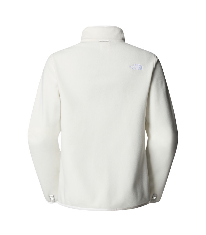 The North Face Γυναικείο Glacier Full Zip Fleece White Dune