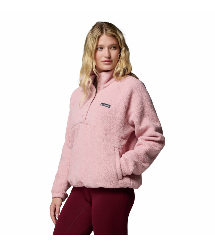 Columbia Γυναικεία Μπλούζα Jasper Ridge Pebbled Fleece Half Snap