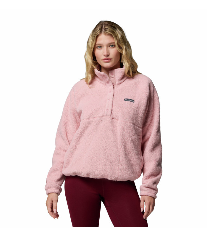 Columbia Γυναικεία Μπλούζα Jasper Ridge Pebbled Fleece Half Snap