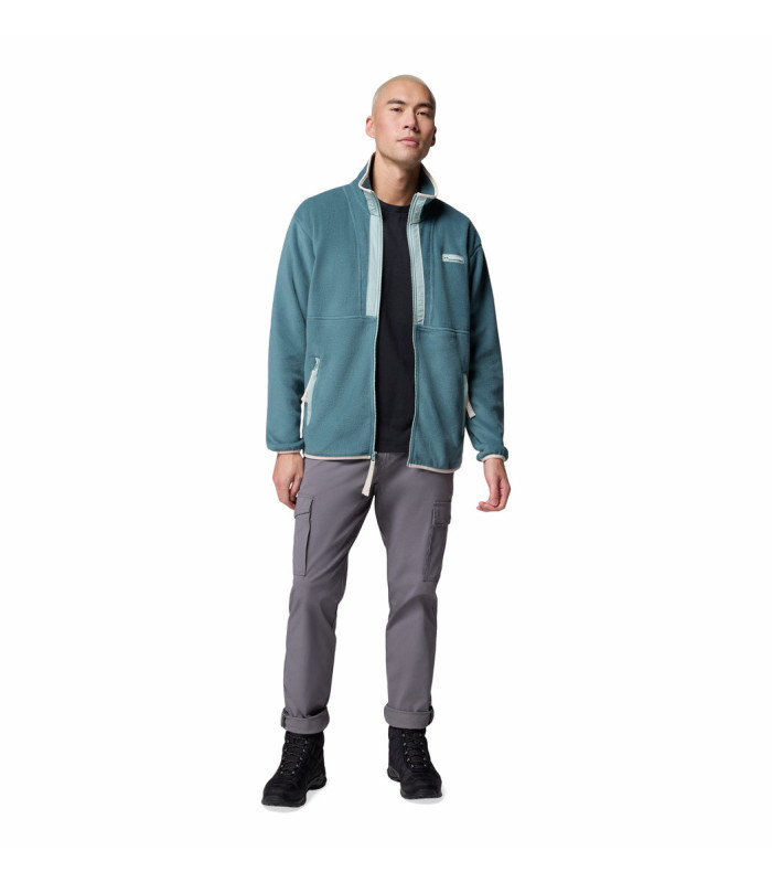 Columbia Ανδρική Ζακέτα Backbowl  II Full Zip Fleece Stone Green- tokatlis.gr