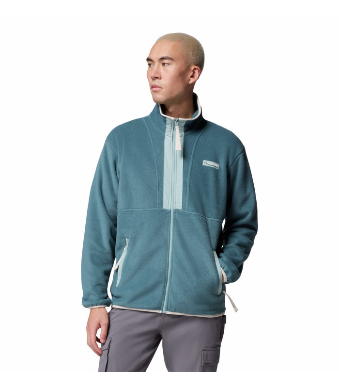 Columbia Ανδρική Ζακέτα Backbowl  II Full Zip Fleece Stone Green- tokatlis.gr