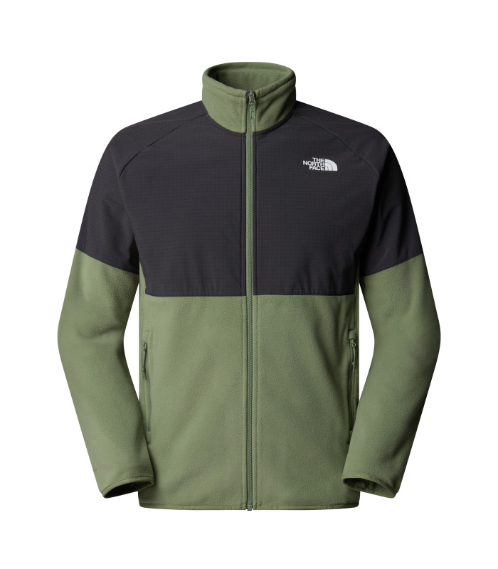 The North Face M Glacier Full-Zip Fleece Heavyweight Bark Mist-Asphalt Grey- tokatlis.gr