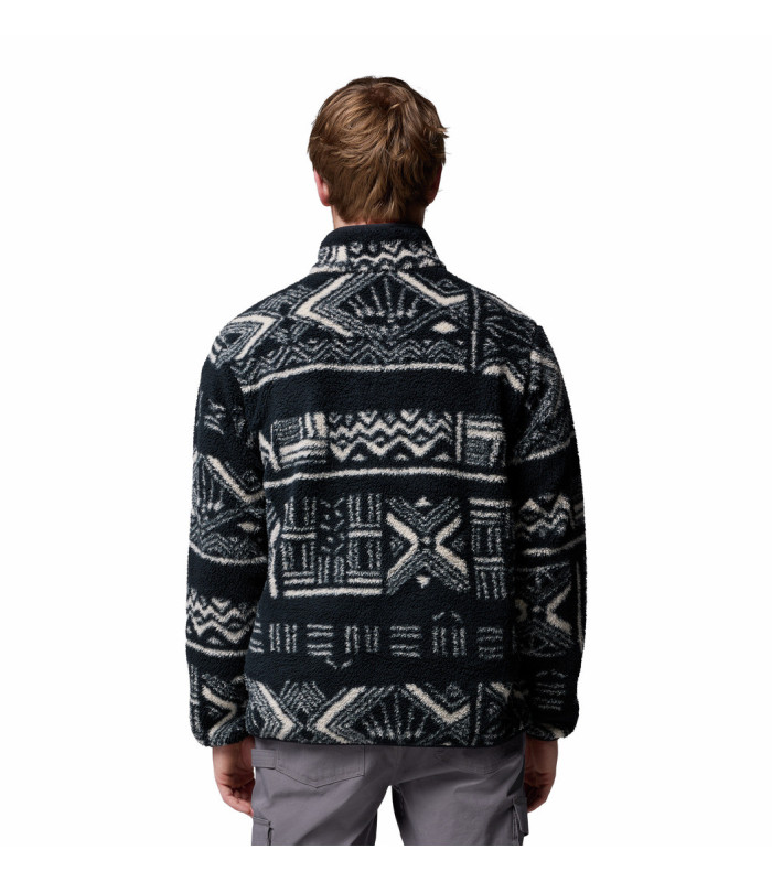 Columbia Ανδρική Μπλούζα Rugged Ridge High Pile Half Zip Greenscape Deschutes Days- tokatlis.gr