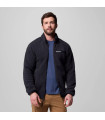 Columbia Ανδρική Ζακέτα Rugged Ridge High Pile Half Zip Black