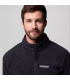 Columbia Ανδρική Μπλούζα Rugged Ridge High Pile Half Zip Black - tokatlis.gr
