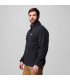 Columbia Ανδρική Μπλούζα Rugged Ridge High Pile Half Zip Black - tokatlis.gr