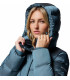 Columbia W Μπουφάν Amaze Puff Hooded Jacket Everblue High Shine -tokatlis.gr