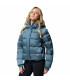 Columbia W Μπουφάν Amaze Puff Hooded Jacket Everblue High Shine -tokatlis.gr