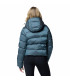 Columbia W Μπουφάν Amaze Puff Hooded Jacket Everblue High Shine -tokatlis.gr