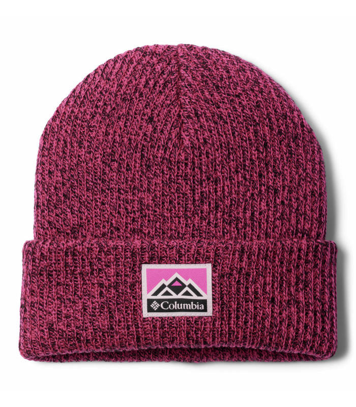 Columbia Unisex Σκούφος Youth Whirlibird™ Cuffed Beanie Pink Ice, Black Marled, Mountains- tokatlis.gr