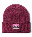 Columbia Unisex Σκούφος Youth Whirlibird™ Cuffed Beanie Pink Ice, Black Marled, Mountains