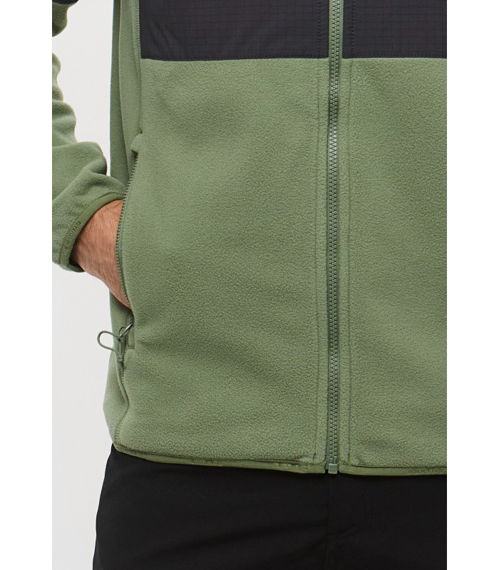 The North Face M Glacier Full-Zip Fleece Heavyweight Bark Mist-Asphalt Grey- tokatlis.gr