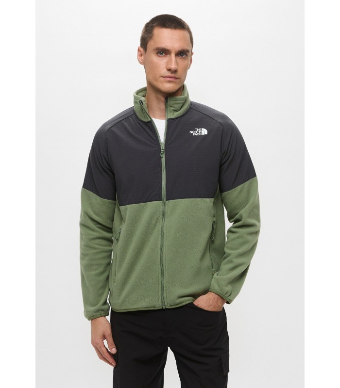 The North Face M Glacier Full-Zip Fleece Heavyweight Bark Mist-Asphalt Grey- tokatlis.gr
