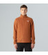 The North Face M Glacier 1/4 Zip Fleece Burnt Umber