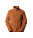 The North Face Ανδρική Μπλούζα Glacier 1/4 Zip Fleece Burnt Umber-tokatlis.gr