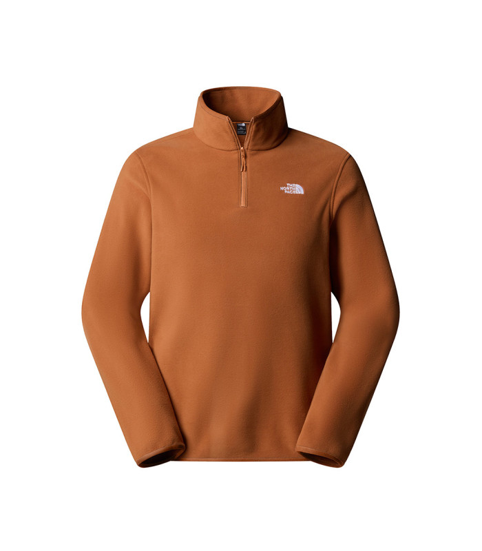 The North Face M Glacier 1/4 Zip Fleece Burnt Umber