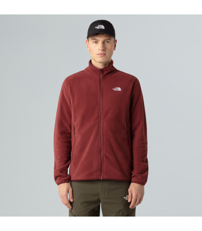 The North Face Ανδρική Ζακέτα Glacier Full-Zip Fleece Sumac