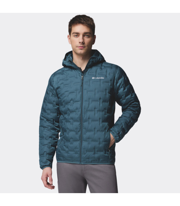 Columbia Delta Ridge II Down Hooded Jacket Everblue